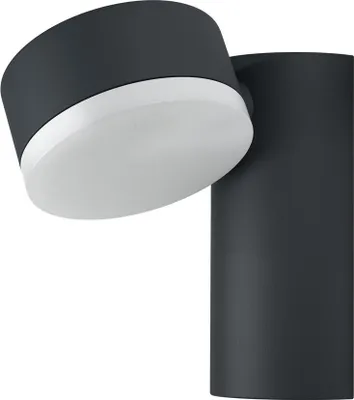 Produktbild von OSRAM Außenleuchte Wandleuchte ENDURA STYLE Spot Round dunkelgrau mit 8W LED warm weiß IP44
