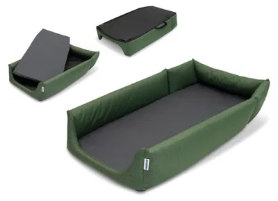Produktbild von Croozer 122330319, Fahrradanhänger-Hundebett, 1 Stück(e), Grün, Kiefer
