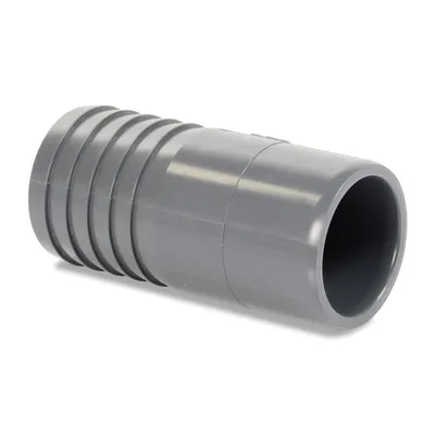 Produktbild von PVC d 50-50 Schlauchstutzen mit Klebestutzen