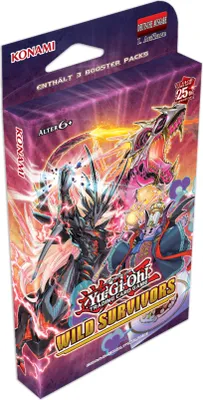 Obrázek produktu pro Yu-Gi-Oh! Wild Survivors: Special 3-Pack Tuckbox