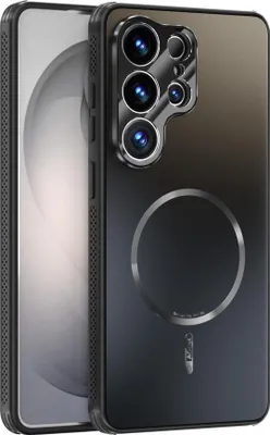Produktbild von MagSafe Handy Hülle für Samsung Galaxy S26 Ultra Linsenschutz Belüftung Schwarz