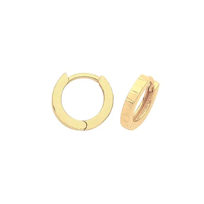 Image de Boucles d'Oreilles Femme Or 375/1000 - 10mm*2mm; TRS37567
