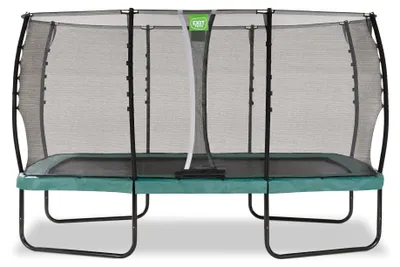 Immagine prodotto di Trampolino EXIT Allure Classic 244x427 cm, con gambe, rettangolare, verde
