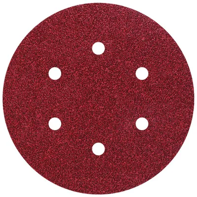 Obrázek produktu pro Wolfcraft 1838000 Router sandpaper set Hook-and-loop-backed, Punched Grit size 60, 120, 240 (Ø) 150 mm 12 pc(s)