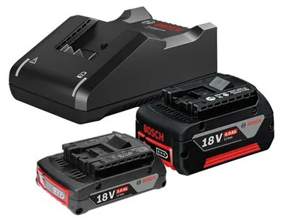 Produktbild von Starter-Set 1 x GBA 18V 2.0Ah + 1 x GBA 18V 4.0Ah + GAL 18V-40