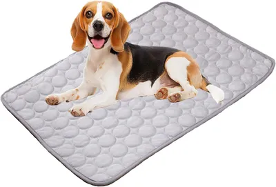Produktbild von Kühlmatte für Hunde & Katzen (Grau) – Wasserdichte, langlebige Gel-Matte für erfrischende Abkühlung im Sommer