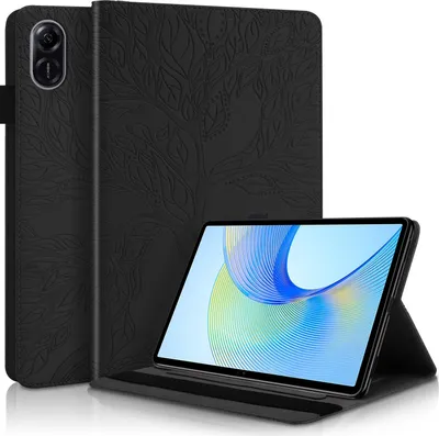 Obrázek produktu pro Pro Honor Pad X9 / X8 Pro – vzor stromu, pouzdro z umělé kůže, černé