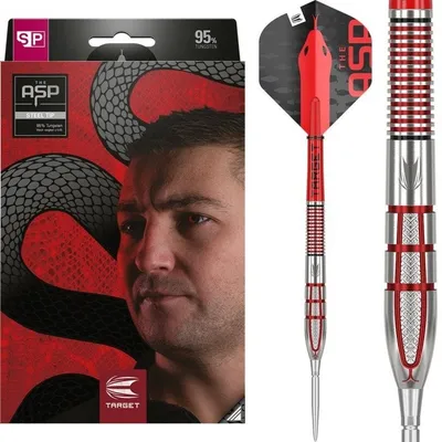 Produktbild von Target Darts Nathan Aspinall Gen 2 26G 95% Wolfram Swiss Point Stahlspitze