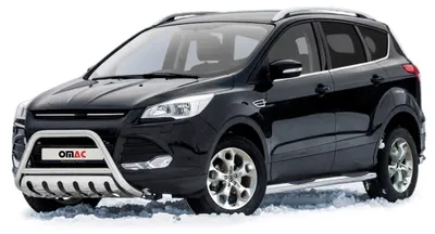 Produktbild von Frontbügel Frontschutzbügel für Ford Kuga 2012-2017 mit ABE Edelstahl Silber