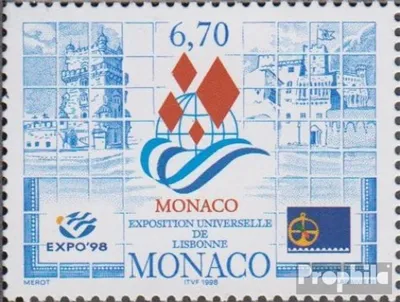 Produktbild von Briefmarken Monaco 1998 Mi 2423 (kompl.Ausg.) postfrisch EXPO98