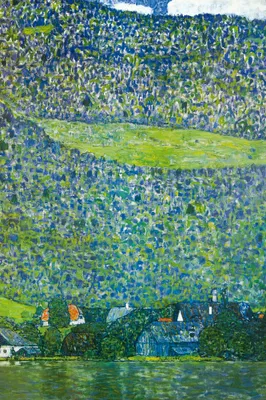 Obrázek produktu pro Umělecký obraz Gustava Klimta - Litzlberg Am Attersee, 1915 (180 x 120 cm)