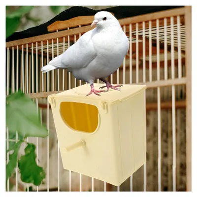 Produktbild von Vogelzuchtbox Sittich 3 Stücke Nisthaus für Papageienkäfig Haustierbedarf