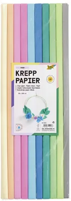 Immagine prodotto di folia 82392 TREND rotoli di carta crespa, 500 mm x 2 m, assortiti