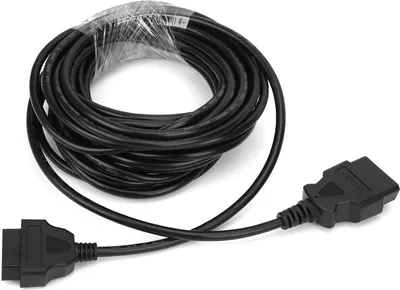 Image de Câble d'extension OBDII Adaptateur 16Pin mâle vers femelle Cordon de diagnostic Connecteur 10m/32.8ft