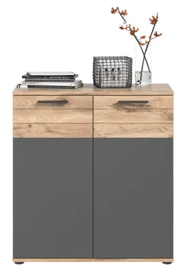 Produktbild von xonox.home Kommode Mason Nox Oak Nachbildung 80x87x40 cm