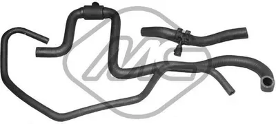 Obrázek produktu pro Metalcaucho hadice výměníku tepla 09383 pro FIAT PANDA (169) 0,48 kg 480 g