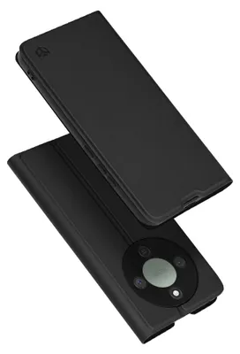 Produktbild von Techsuit – Magskin Book Klapphülle für Honor Magic8 Lite – schwarz