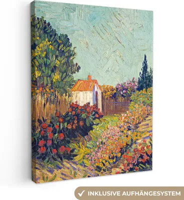Obrázek produktu pro OneMillionCanvasses® - Plátno - Krajina - Vincent van Gogh, nástěnná malba, nástěnné dekorace obrazy obývací pokoj, 60x80cm