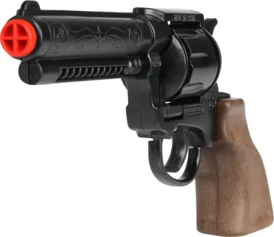 Zdjęcie produktu dla Pistolet Rewolwer Kowbojski 8 Naboi Gonher 119/6