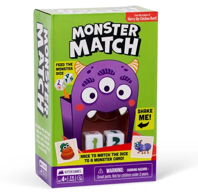Produktbild von Asmodee Monster Match, Kartenspiel, 4 Jahr(e)