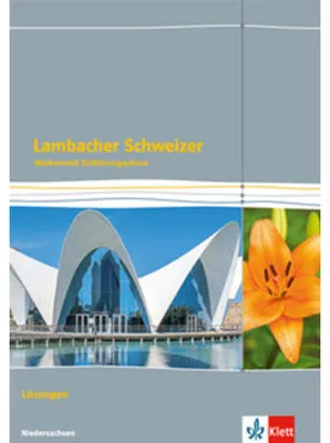 Immagine prodotto di Lambacher Schweizer. Einführungsphase - G9. Lösungen Klasse 11. Niedersachsen