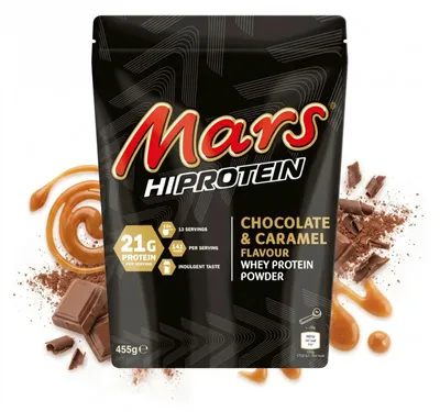 Produktbild von Mars Protein Powder (455g) Chocolate & Caramel - Eiweiße - Molkenprotein-Konzentrat