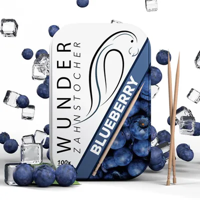 Zdjęcie produktu dla Wykałaczka Miracle Blueberry 100 sztuk