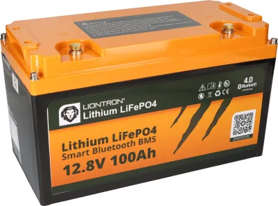 Zdjęcie produktu dla Akumulator LIONTRON LiFePO4 12,8 V 100 Ah LX Smart BMS z Bluetooth