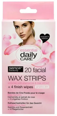 Productafbeelding van Sence Beauty Wax Strips Gezicht (20 stuks)