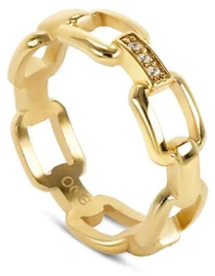 Produktbild von Eleganter Damen Goldring Größe 6