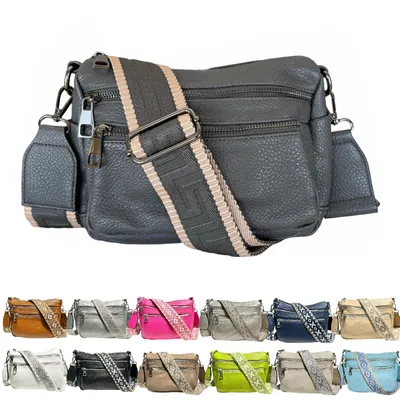 Produktbild von Handtasche Schultertasche Umhängetasche Cross Body Bag Damentasche Umhängen Schlamm
