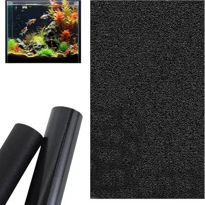 Imagen del producto de Calcomanía para acuario, PVC, 200x40 cm, para decoración submarina