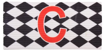 Imagen del producto de Cinta de capitán Diamond, diseño bicolor (negro y blanco)