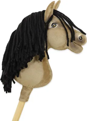 Image de Hobby Horse A4 Premium cheval sur bâton crème beige
