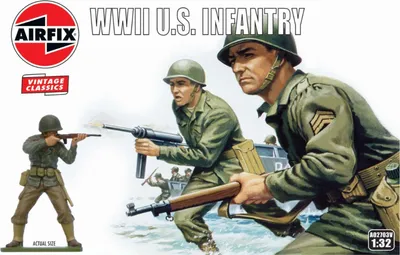 Zdjęcie produktu dla Rozpocznij swoją przygodę z figurkami Piechoty USA już dziś! Airfix