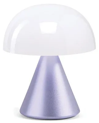 Image de LEXON Mina, Lilas, ABS (acrylonitrile-butadiène-styrène), Aluminium, Chambre à coucher, Chambre d'enfant, Couloir, Table, Bureau, 1 ampoule, LED, Blanc chaud
