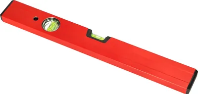 Produktbild von KOTARBAU® Aluminium-Wasserwaage Rot 30cm horizontalen & vertikalen Ausrichtung