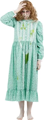 Image de The Exorcist - Robe de costume '" 'Regan" - Femmes SM2322 (XL) (Bleu/Vert)
