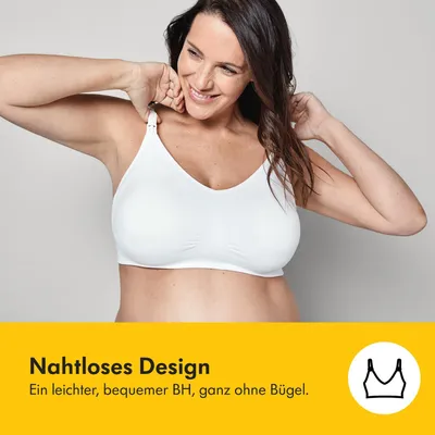 Produktbild von Medela Keep Cool Ultra Nahtloser Schwangerschafts- und Still-BH ohne Bügel – Mit
