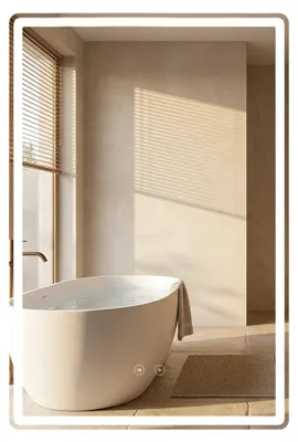 Immagine prodotto di Specchio Rea Marlo 70X50 Led Trasparente