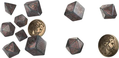 Produktbild von Würfel The Witcher - Geralt (7 Stck)