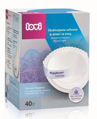 Zdjęcie produktu dla Lovi, Wkadki laktacyjne 19/602, 40 sztuk
