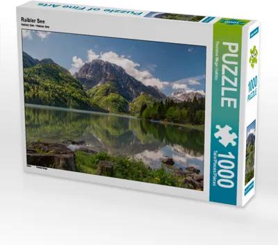 Produktbild von CALVENDO Puzzle Raibler See | 1000 Teile Lege-Größe 64x48cm Foto-Puzzle für glückliche Stunden