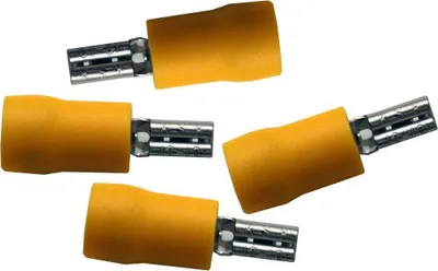 Produktbild von 4 Lautsprecherklemmen, 2,8 mm...