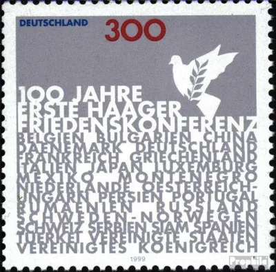 Produktbild von Briefmarken BRD (BR.Deutschland) 1999 Mi 2066 (kompl.Ausg.) gestempelt Friedenskonferenz