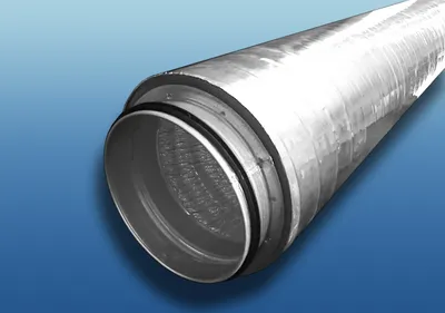 Produktbild von Isoliertes Rohr ISO20A : Ø 150 0,5 m System: Ø 150 Länge: 0,5 m