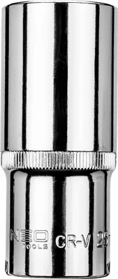 Image de NEO TOOLS Clé à douille hexagonale longue 1/2", 25 mm