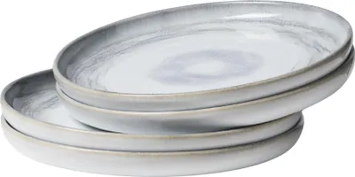 Produktbild von Dessertteller-Set, Steinzeug Dessertteller-Set, Steinzeug TIEFER SEE Gipfelstück