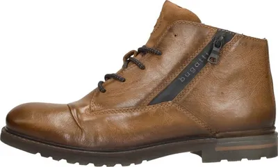 Image de Bugatti Vittore Veterschoenen Hoog - Cognac - Maat 40