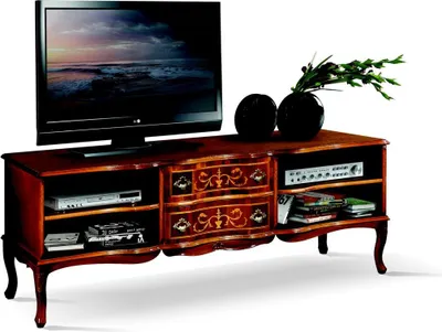 Produktbild von Italienische Holz Möbel Sideboard tv Lowboard Lang rtv Schrank Wohnzimmer